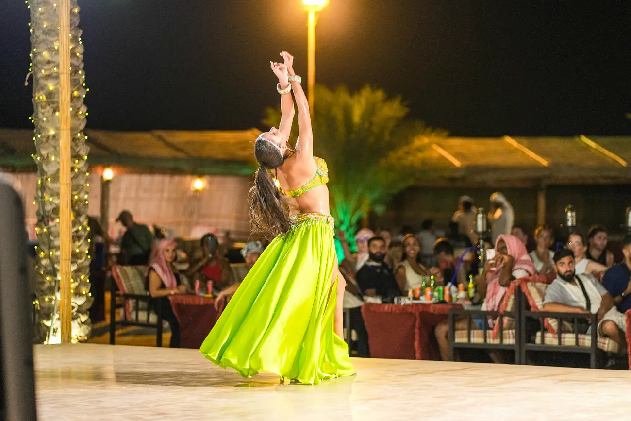 Belly dance performance