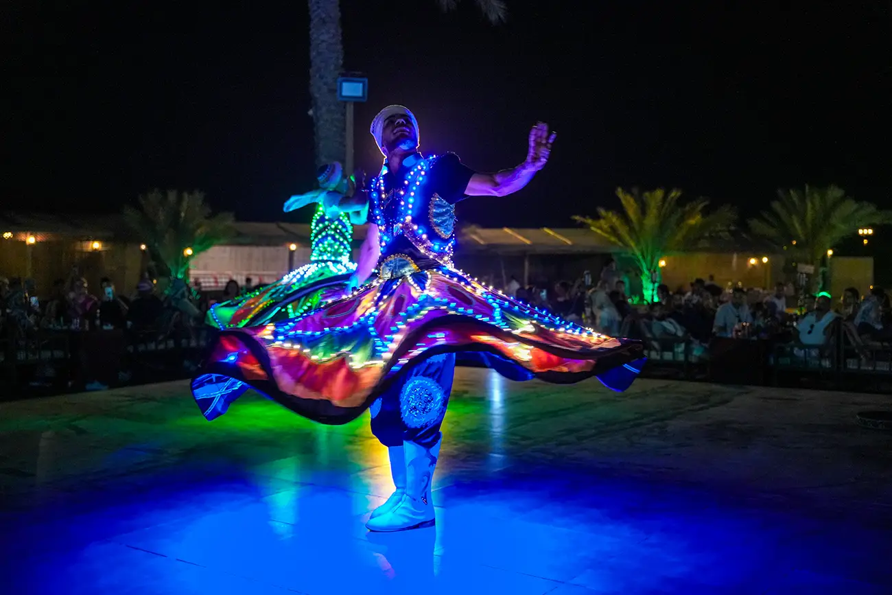 Tanoura dance performance